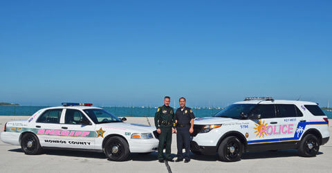 policecar Florida Keys Police