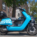 New,York,,Ny,-,July,28,,2020:,A,Revel,Moped